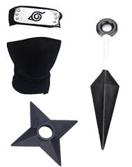 Набор игрушек Naruto - Kunai + Shuriken + Headband + Mask цена и информация | Игрушки для мальчиков | pigu.lt