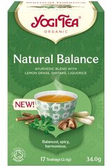 Пряный чай Yogi Tea Natural Balance, 17x2 г цена и информация | Чай | pigu.lt