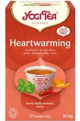 Yogi Tea Hearthwarming prieskoninė arbata, 17x1.7 g kaina ir informacija | Arbata | pigu.lt