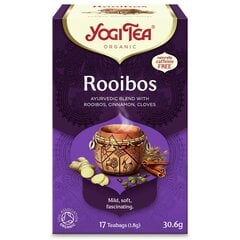 Аюрведический чай Yogi Tea Rooibos, 17 пакетиков цена и информация | Чай | pigu.lt