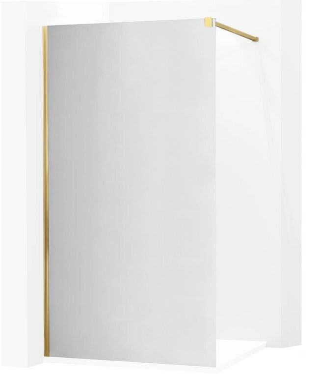 Dušo sienelė Mexen Kioto, gold, 50,60,70,80,90,100,110,120,130,140,150,160x200 cm kaina ir informacija | Dušo durys ir sienelės | pigu.lt