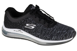 Laisvalaikio batai moterims Skechers 149042-BKW, juodi kaina ir informacija | Sportiniai bateliai, kedai moterims | pigu.lt