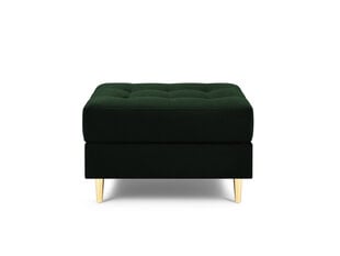 Пуф Milo Casa Santo, темно-зеленый/золотой цена и информация | Кресла-мешки и пуфы | pigu.lt