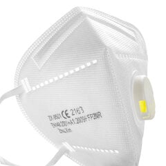 Respiratorius FFP2 su vožtuvu, 50 vnt. kaina ir informacija | Pirmoji pagalba | pigu.lt