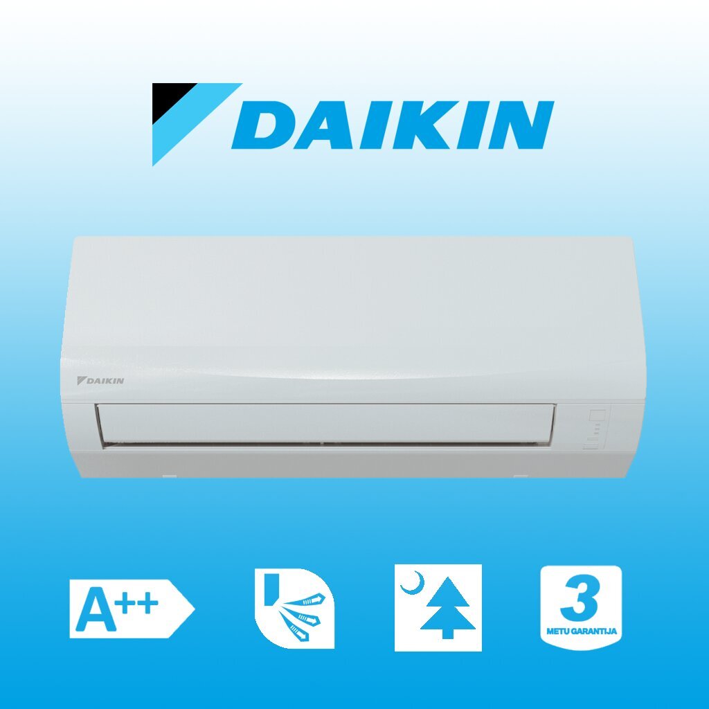 Oro kondicionierius Daikin Sensira FTXF50D/RXF50D цена и информация | Kondicionieriai, šilumos siurbliai, rekuperatoriai | pigu.lt