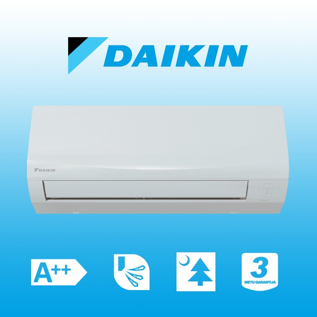 Oro kondicionierius Daikin Sensira FTXF60D/RXF60D цена и информация | Kondicionieriai, šilumos siurbliai, rekuperatoriai | pigu.lt