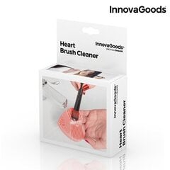 Šepetėlių kempinėlė InnovaGoods Heart, 1 vnt. kaina ir informacija | Makiažo šepetėliai, kempinėlės | pigu.lt