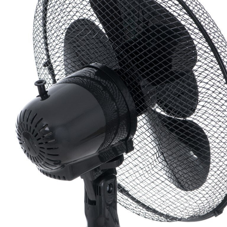 Pastatomas ventiliatorius Adler AD-7323, juodas цена и информация | Ventiliatoriai | pigu.lt