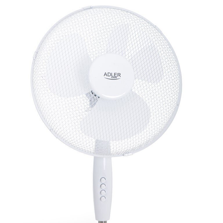 Pastatomas ventiliatorius Adler AD-7323(baltas) kaina ir informacija | Ventiliatoriai | pigu.lt