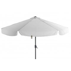 Уличный зонт 3м, белый цена и информация | Зонты, маркизы, стойки | pigu.lt