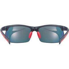 Sportiniai akiniai Uvex Sportstyle 114, pilki/raudoni kaina ir informacija | Sportiniai akiniai | pigu.lt