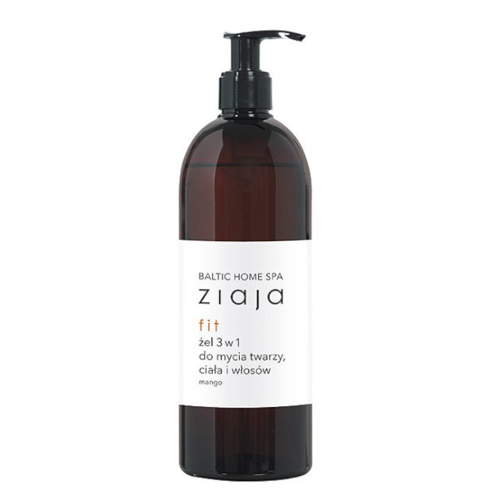 ZIAJA BALTIC HOME SPA FIT 3IN1 VALOMAS GELIS 500ML kaina ir informacija | Dušo želė, aliejai | pigu.lt