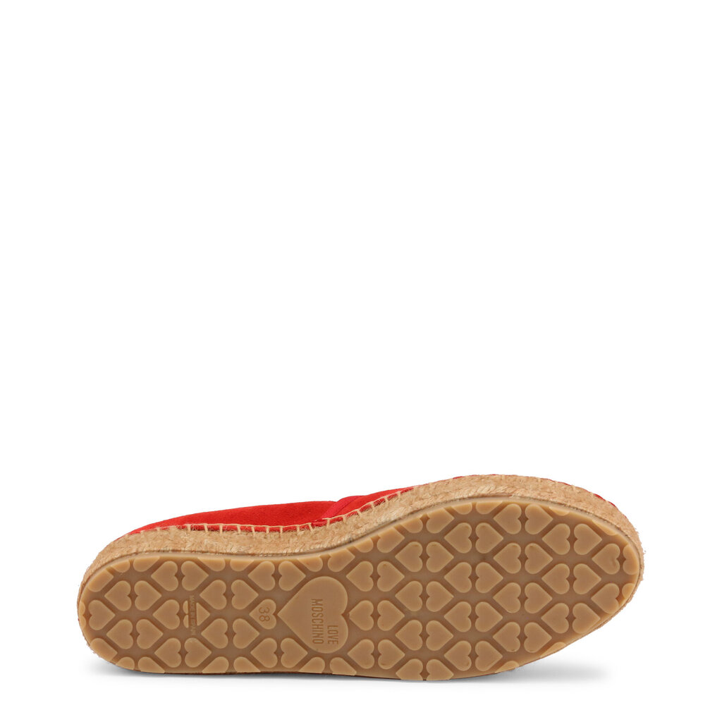 Espadrilės moterims Love Moschino JA10023G1CIF0, raudonos цена и информация | Bateliai moterims  | pigu.lt