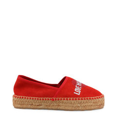 Espadrilės moterims Love Moschino JA10023G1CIF0, raudonos kaina ir informacija | Bateliai moterims | pigu.lt