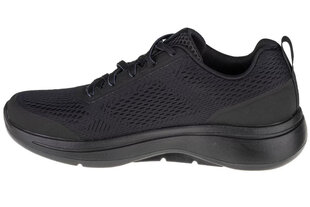 Повседневные мужские ботинки Skechers Go Walk Arch Fit 216116, черные цена и информация | Кроссовки мужские | pigu.lt