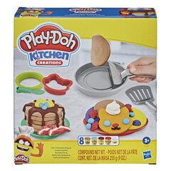 Žaislinis blynelių kepimo rinkinys Play-Doh Kitchen Creation Flip 'n Pancakes kaina ir informacija | Lavinamieji žaislai | pigu.lt