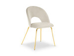 Kėdė Milo Casa Lucia, smėlio/auksinės spalvos