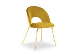 Kėdė Milo Casa Lucia, geltonos/auksinės spalvos kaina ir informacija | Virtuvės ir valgomojo kėdės | pigu.lt