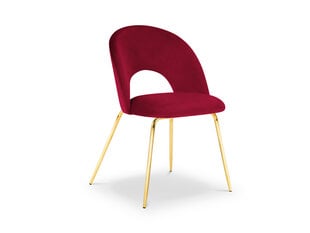 Kėdė Milo Casa Lucia, raudonos/auksinės spalvos kaina ir informacija | Virtuvės ir valgomojo kėdės | pigu.lt