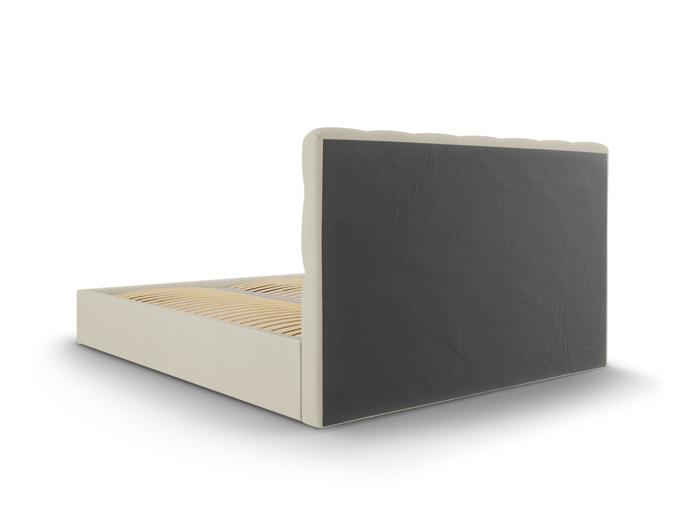 Lova Mazzini Beds Nerin 1, 140x200cm, smėlio spalvos kaina ir informacija | Lovos | pigu.lt