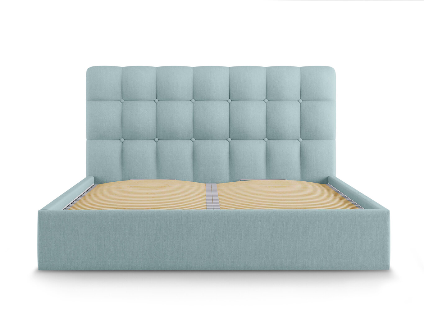 Lova Mazzini Beds Nerin 2, 140x200cm, šviesiai mėlyna kaina ir informacija | Lovos | pigu.lt