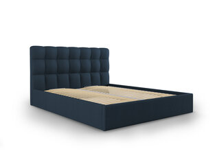 Кровать Mazzini Beds Nerin 3, 140x200 см, синяя цена и информация | Кровати | pigu.lt