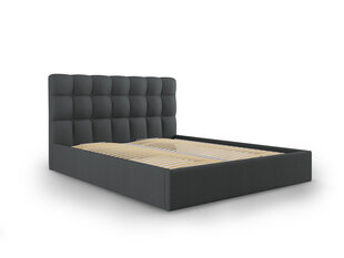 Кровать Mazzini Beds Nerin 5, 140x200 см, темно-серая цена и информация | Кровати | pigu.lt