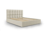 Lova Mazzini Beds Nerin 1, 160x200cm, smėlio spalvos