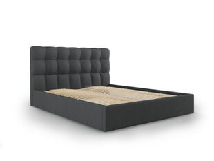 Кровать Mazzini Beds Nerin 5, 160x200 см, темно-серая цена и информация | Кровати | pigu.lt