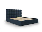 Кровать Mazzini Beds Nerin 3, 180x200 см, синяя