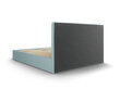 Lova Mazzini Beds Juniper 2, 140x200cm, šviesiai mėlyna kaina ir informacija | Lovos | pigu.lt