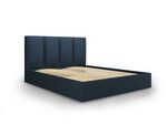 Lova Mazzini Beds Juniper 3, 140x200cm, tamsiai mėlyna