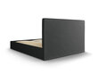 Lova Mazzini Beds Juniper 6, 140x200cm, juoda kaina ir informacija | Lovos | pigu.lt