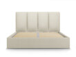 Lova Mazzini Beds Juniper 1, 160x200cm, smėlio spalvos kaina ir informacija | Lovos | pigu.lt