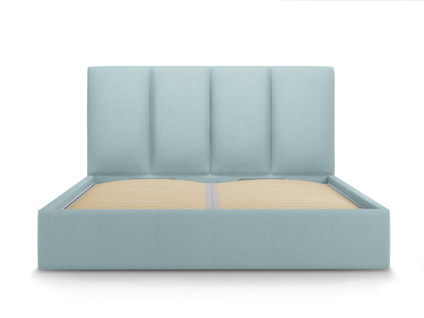 Lova Mazzini Beds Juniper 2, 160x200cm, šviesiai mėlyna kaina ir informacija | Lovos | pigu.lt