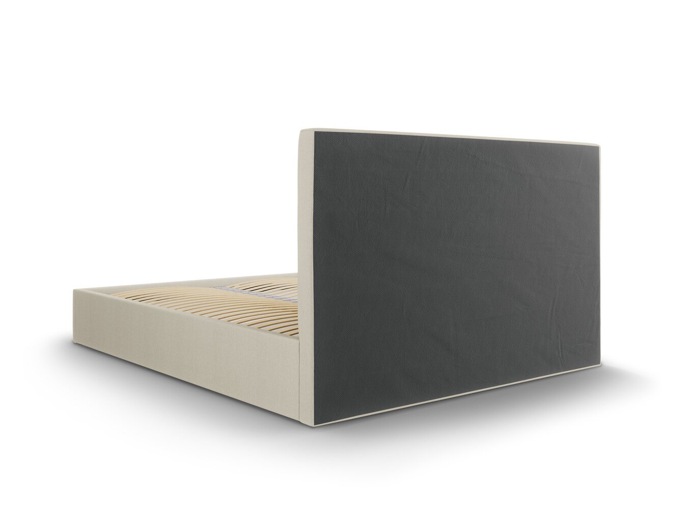 Lova Mazzini Beds Juniper 1, 180x200cm, smėlio spalvos цена и информация | Lovos | pigu.lt