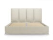 Lova Mazzini Beds Juniper 1, 180x200cm, smėlio spalvos цена и информация | Lovos | pigu.lt