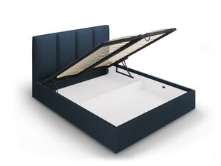 Кровать Mazzini Beds Juniper 3, 180x200 см, синяя цена и информация | Кровати | pigu.lt