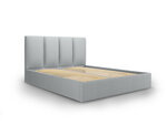 Кровать Mazzini Beds Juniper 4, 180x200 см, светло-серая