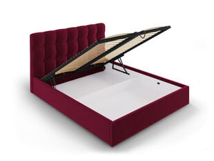 Кровать Mazzini Beds Nerin 140x200 см, красная цена и информация | Кровати | pigu.lt