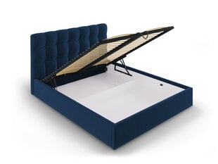 Кровать Mazzini Beds Nerin 140x200 см, темно-синяя цена и информация | Кровати | pigu.lt