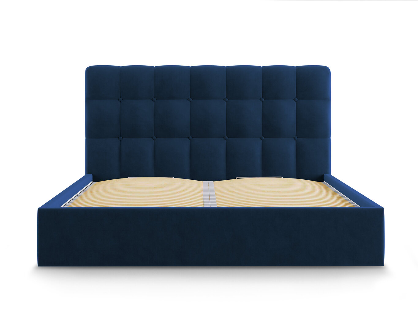 Lova Mazzini Beds Nerin 160x200cm, tamsiai mėlyna kaina ir informacija | Lovos | pigu.lt