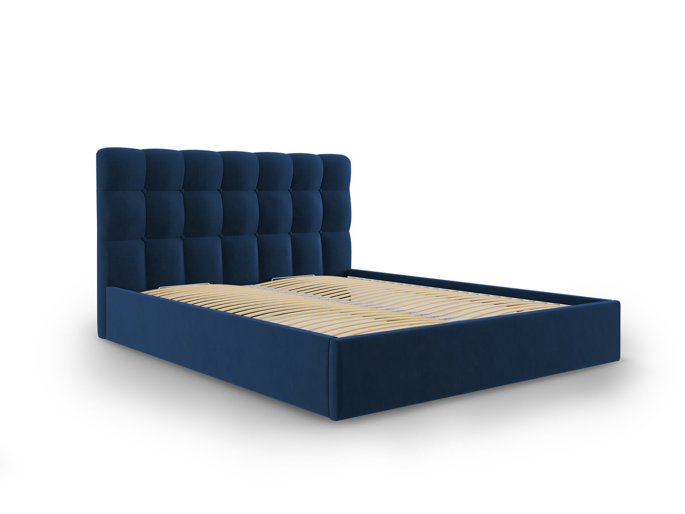 Lova Mazzini Beds Nerin 160x200cm, tamsiai mėlyna kaina ir informacija | Lovos | pigu.lt