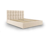 Кровать Mazzini Beds Nerin 180x200 см, бежевая