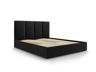 Кровать Mazzini Beds Juniper 140x200 см, черная цена и информация | Кровати | pigu.lt