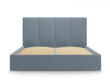 Lova Mazzini Beds Juniper 160x200cm, mėlyna kaina ir informacija | Lovos | pigu.lt