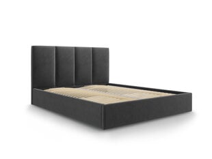 Кровать Mazzini Beds Juniper 180x200 см, темно-серая цена и информация | Кровати | pigu.lt