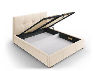 Кровать Interieurs 86 Tusson 160x200 см, бежевая цена и информация | Кровати | pigu.lt