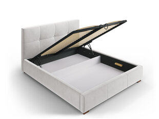 Кровать Interieurs 86 Tusson 180x200 см, светло-серая цена и информация | Кровати | pigu.lt