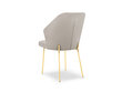Kėdė Cosmopolitan Design Borneo 1, smėlio spalvos kaina ir informacija | Virtuvės ir valgomojo kėdės | pigu.lt